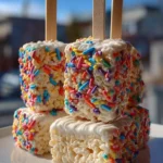 Baseball-Themed Rice Krispie Treat Pops Recipe