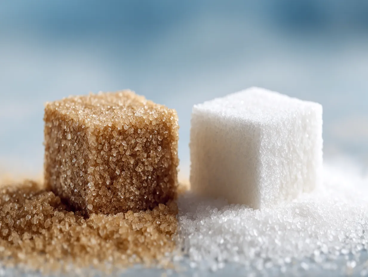 Brown sugar vs white sugar