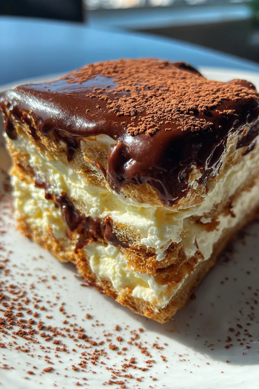 chocolate eclair cake