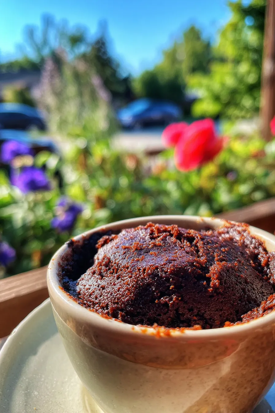chocolate mug cake