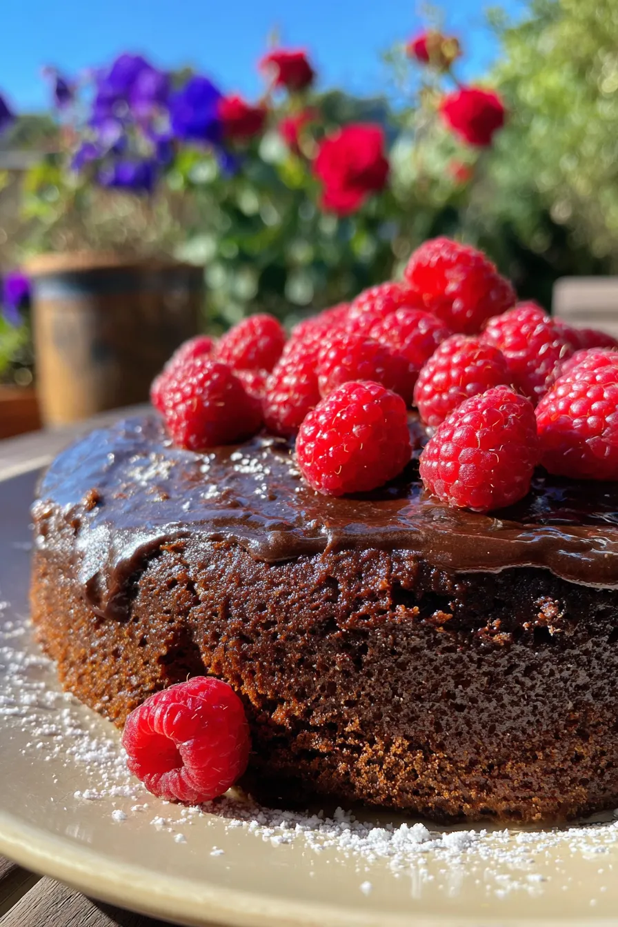 chocolate raspberry cake