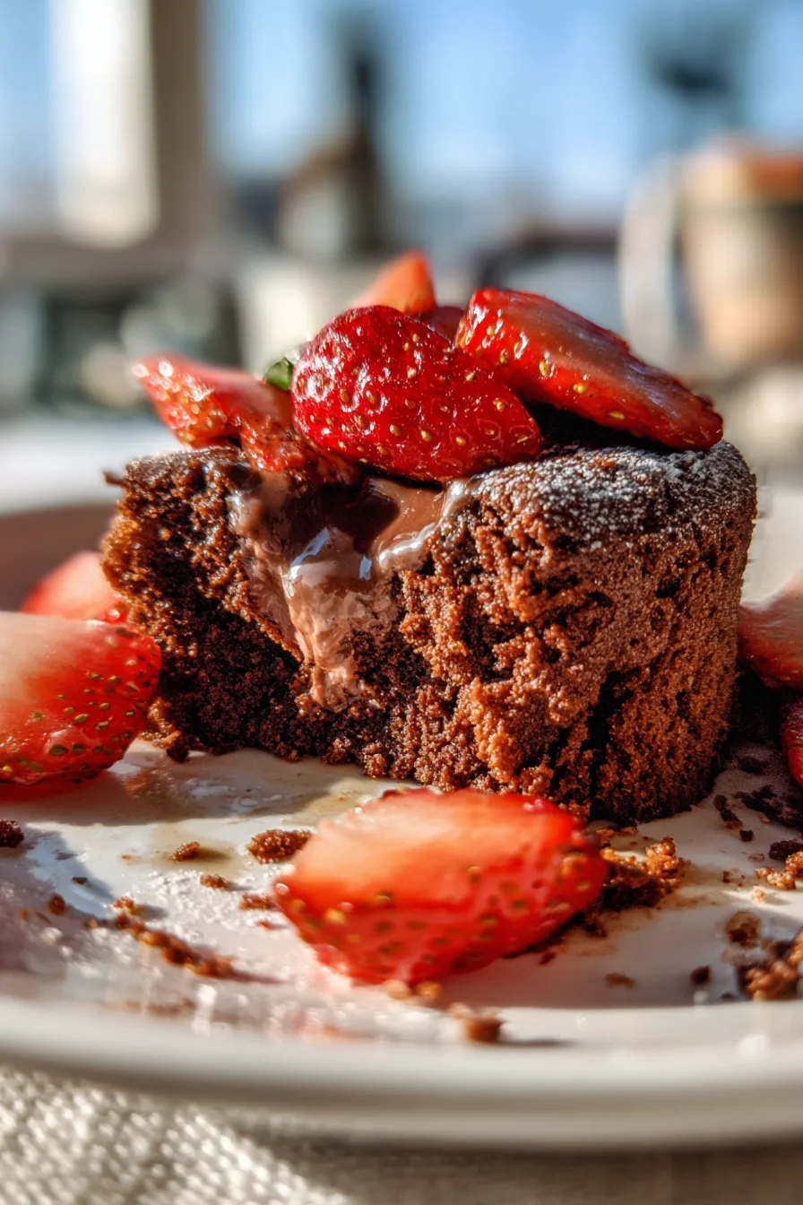 chocolate strawberry cake