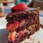 chocolate strawberry cake