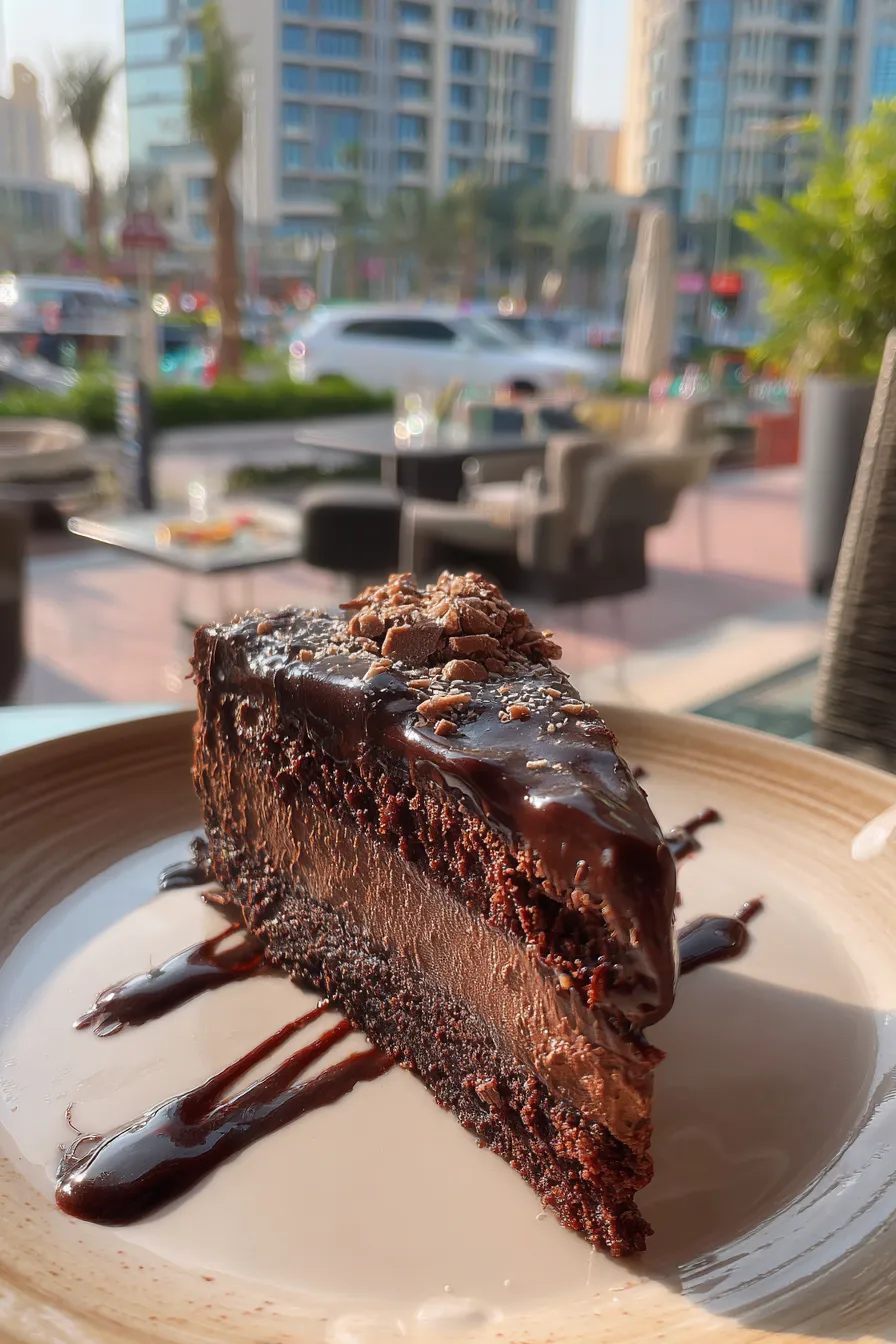 dubai chocolate cake