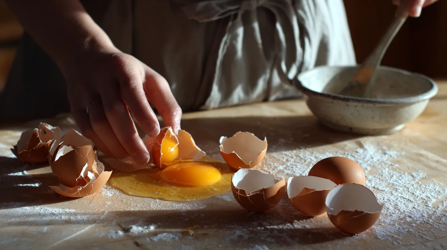 How eggs affect desserts