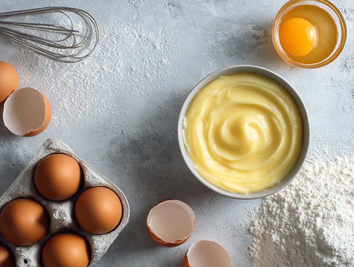 How eggs affect desserts