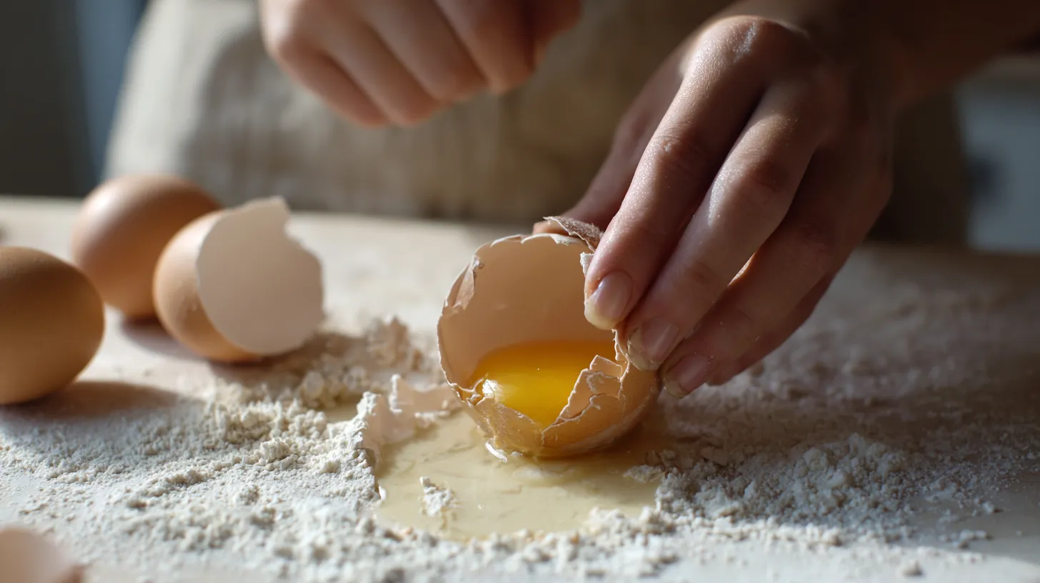 How eggs affect desserts