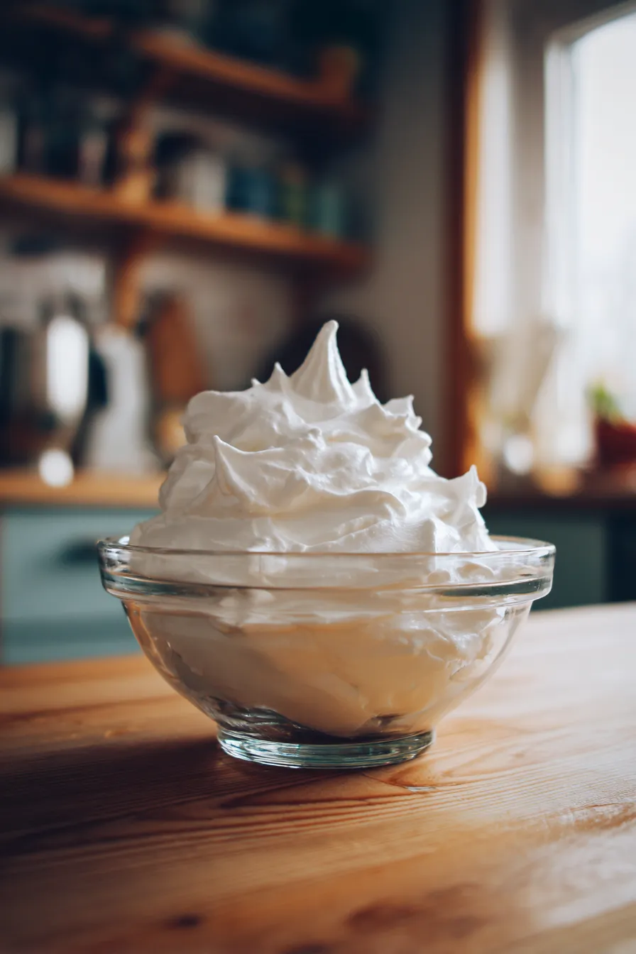 How to whip egg whites to stiff peaks
