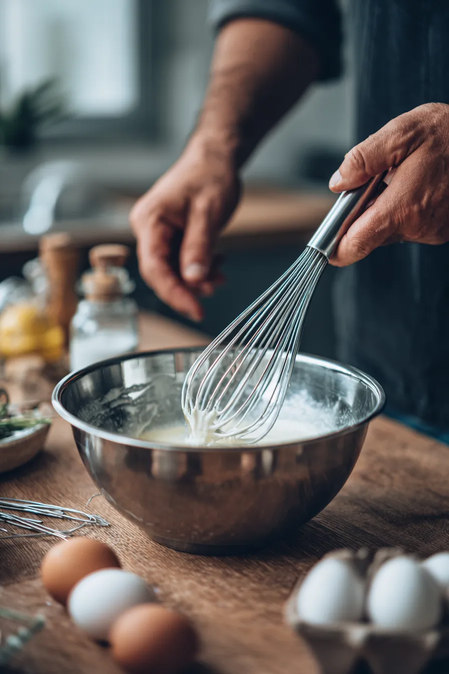 How to whip egg whites to stiff peaks