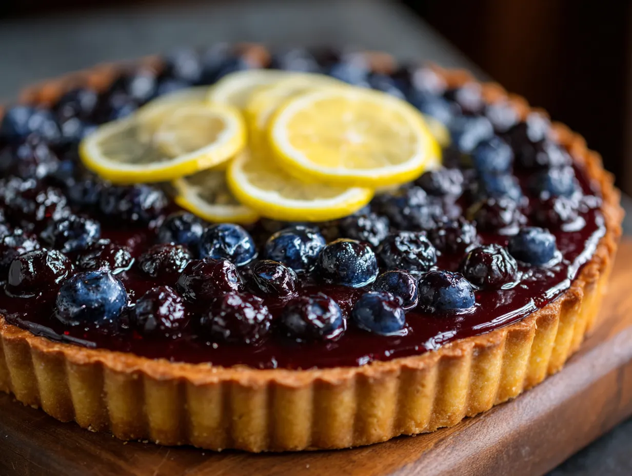 Lemon Blueberry Tart Recipe