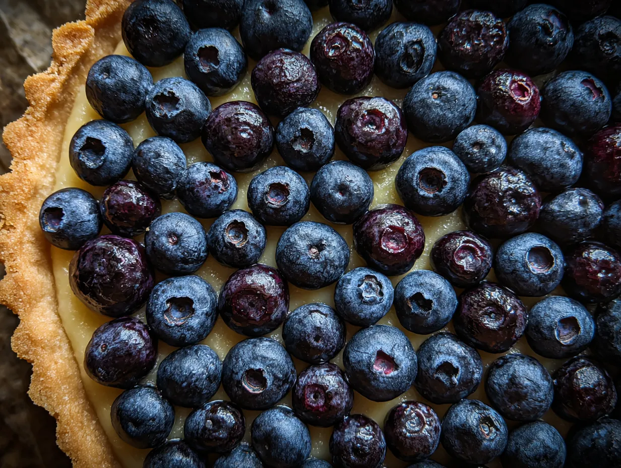 Lemon Blueberry Tart Recipe