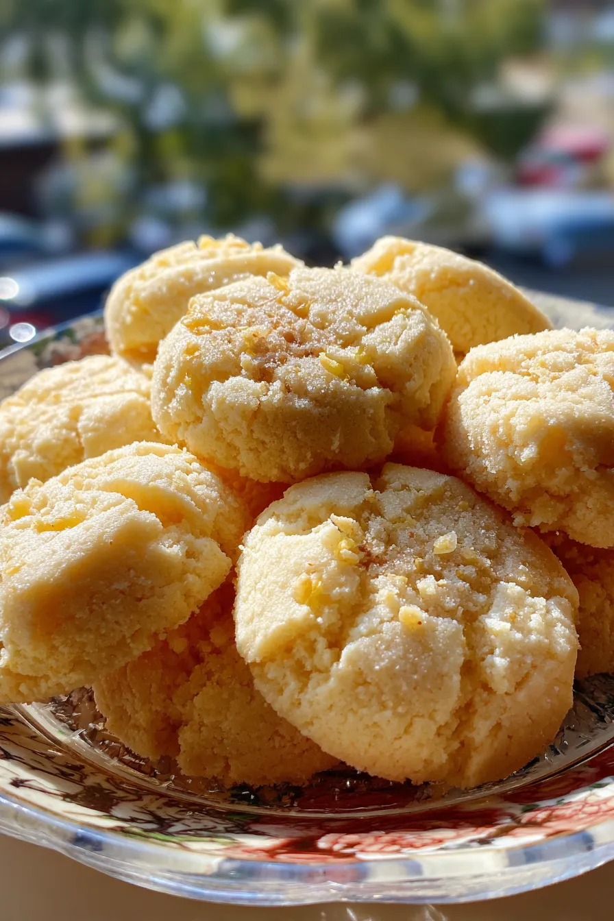 lemon cookies