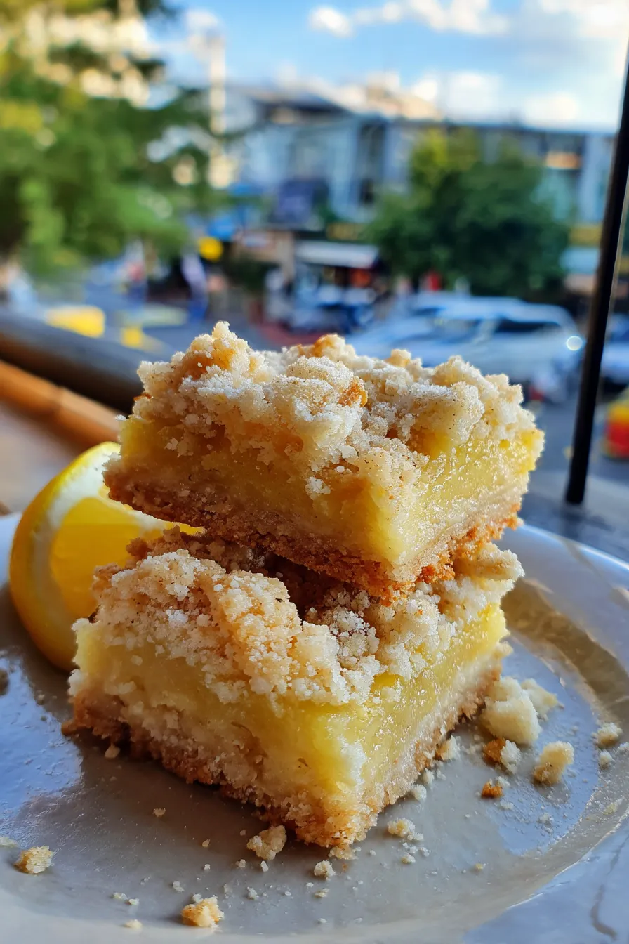 Lemon Crumb Bars
