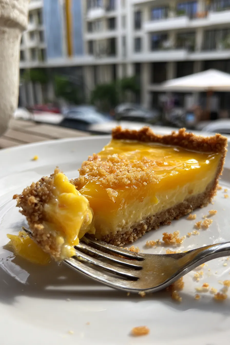 Mango Curd Tart Recipe