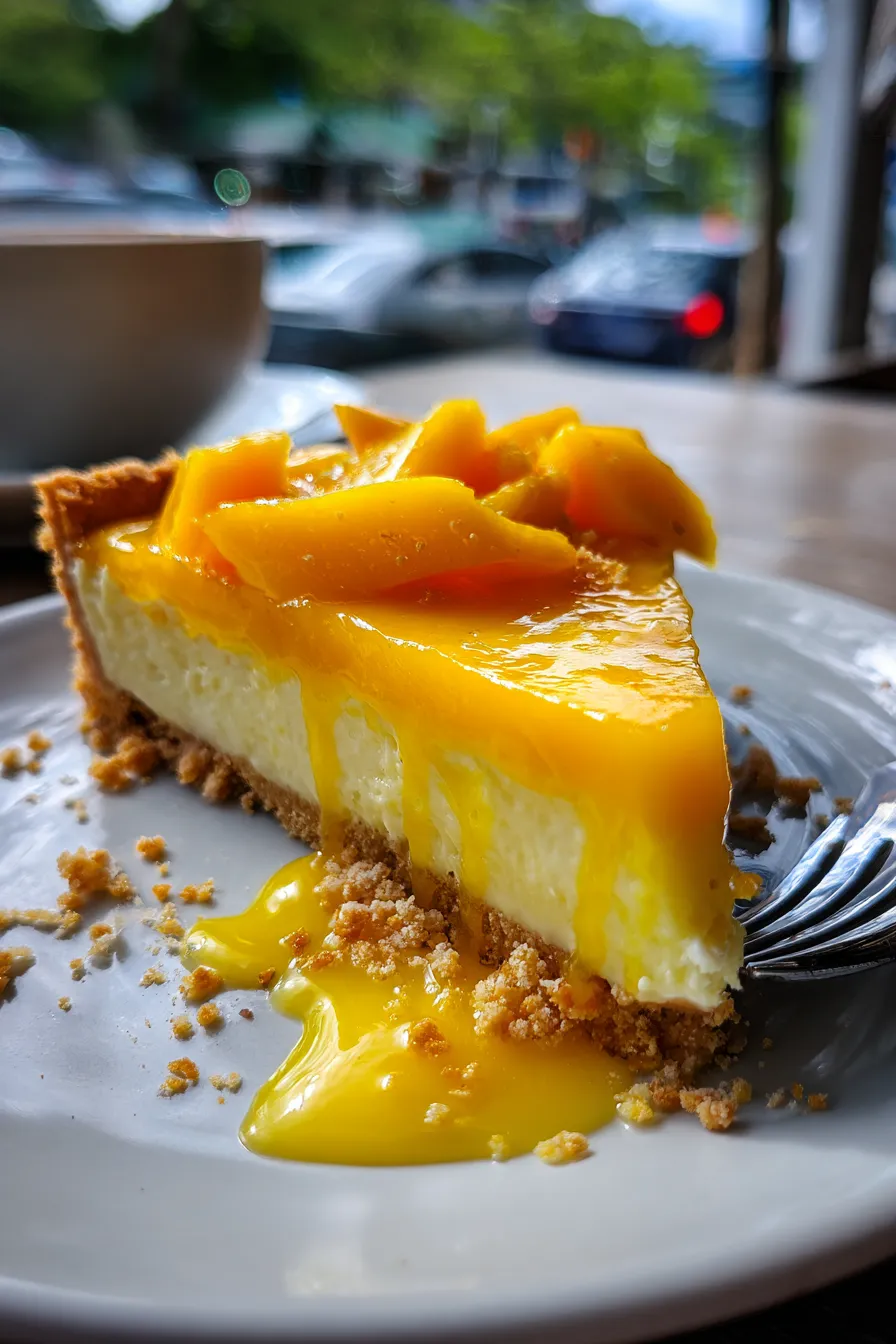 Mango Curd Tart Recipe