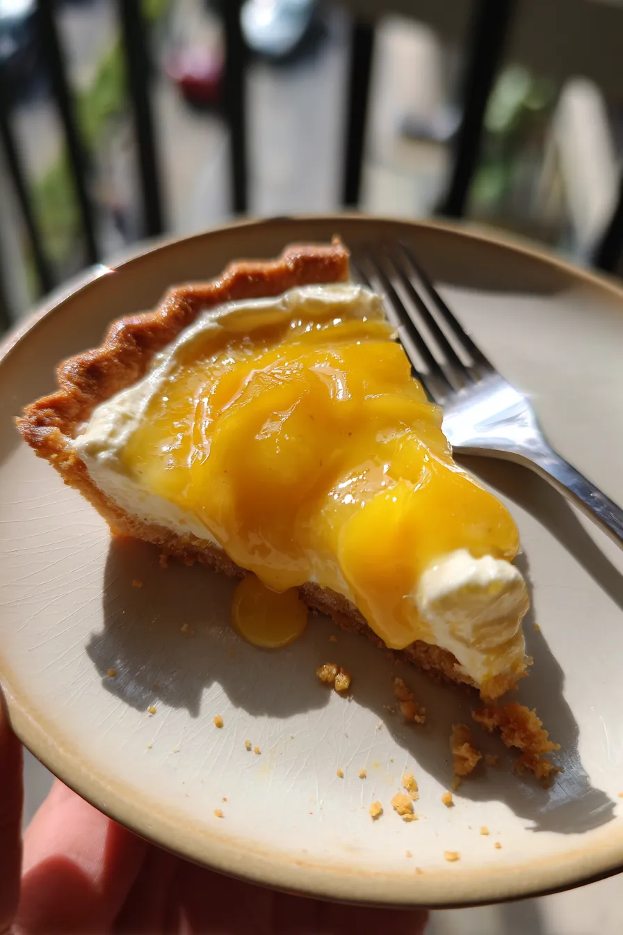 Mango Curd Tart Recipe