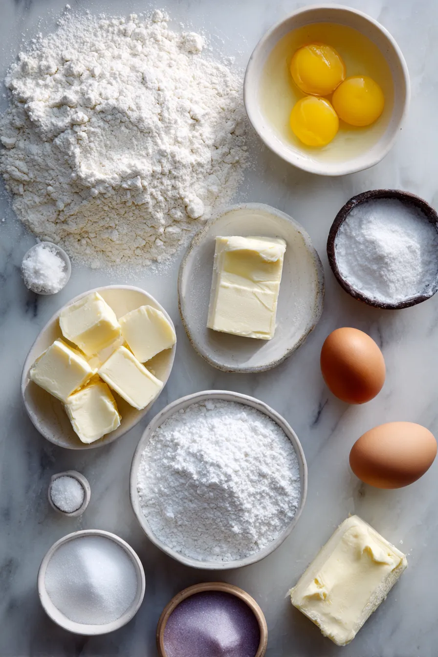 Mini Lemon Tarts with Lilac Meringue