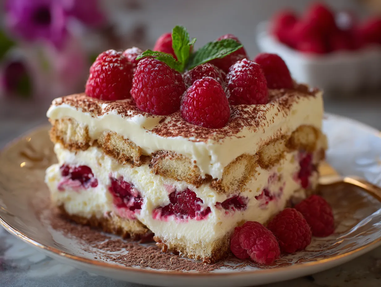 Raspberry Tiramisu Recipe