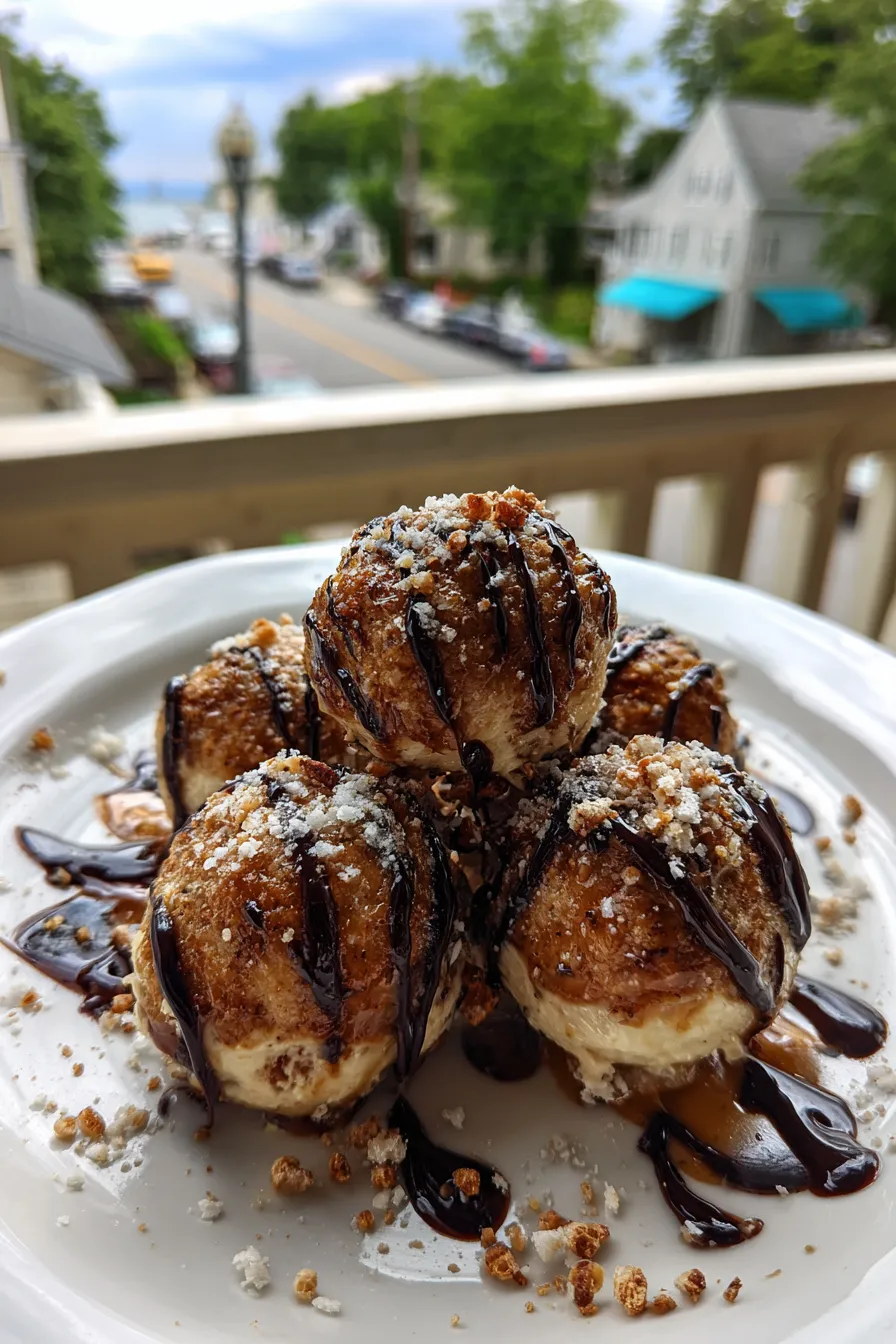 Salted Caramel Pretzel Cheesecake Balls