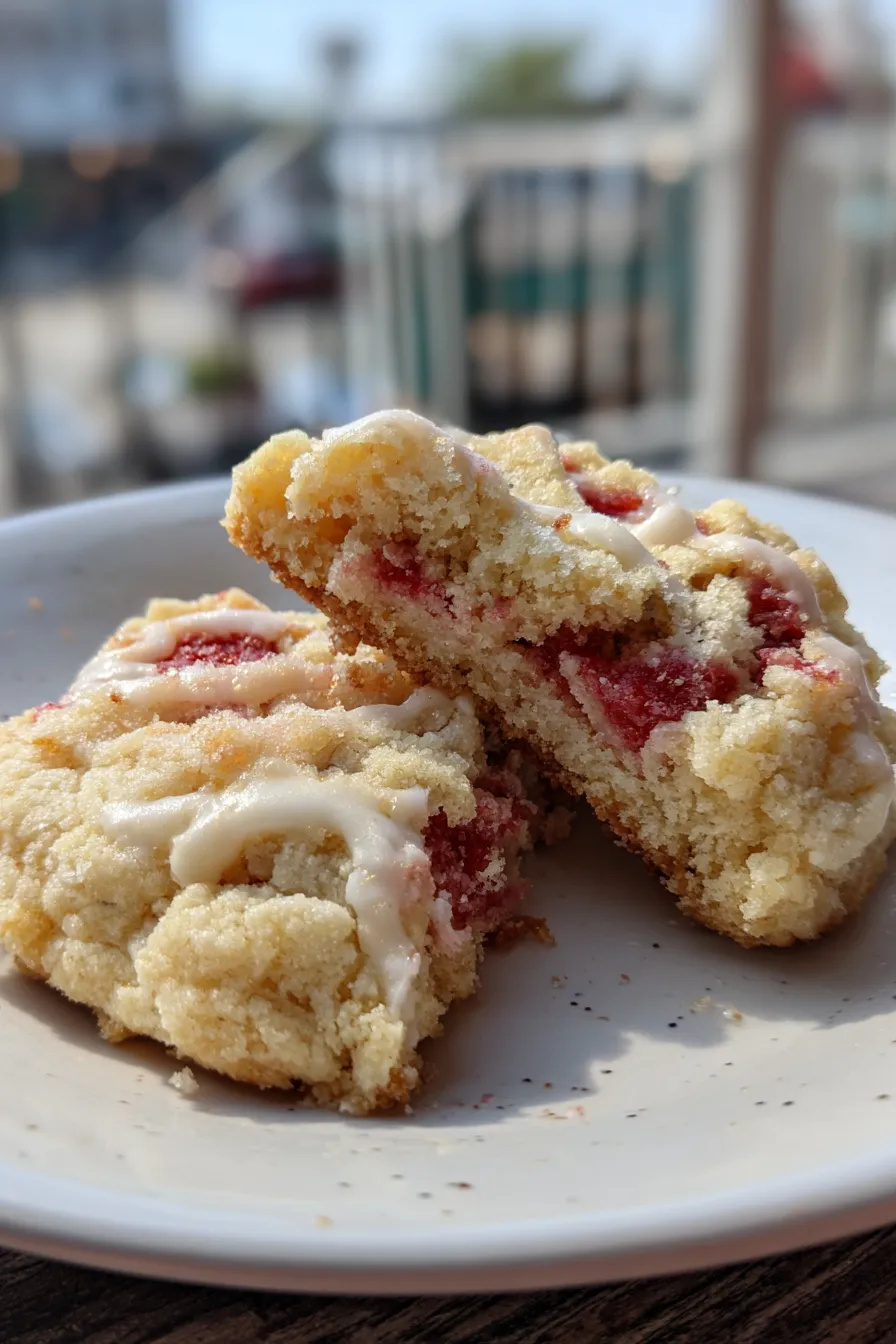 Strawberry Lemonade Cookies
