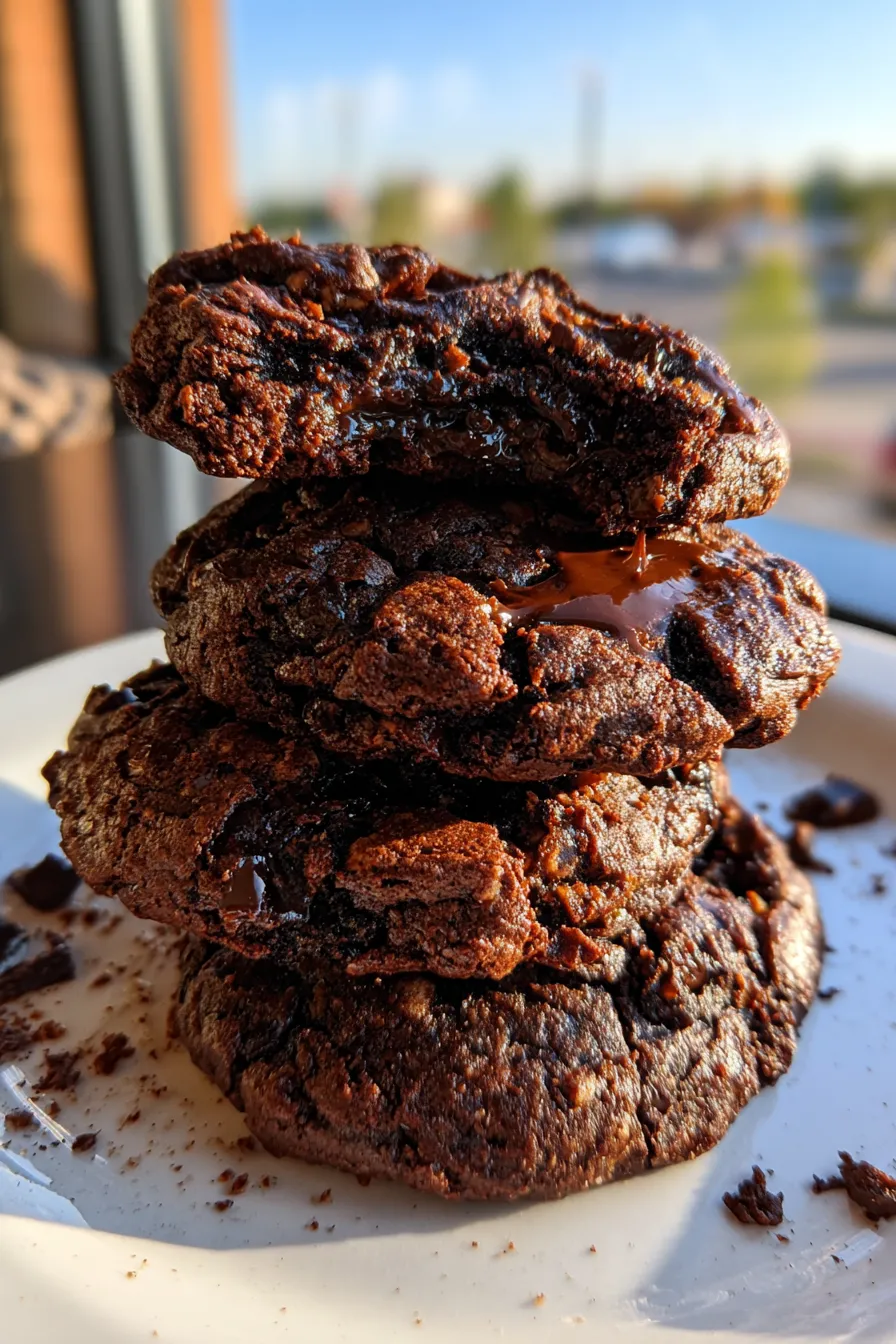 Sweet potato chocolate cookies