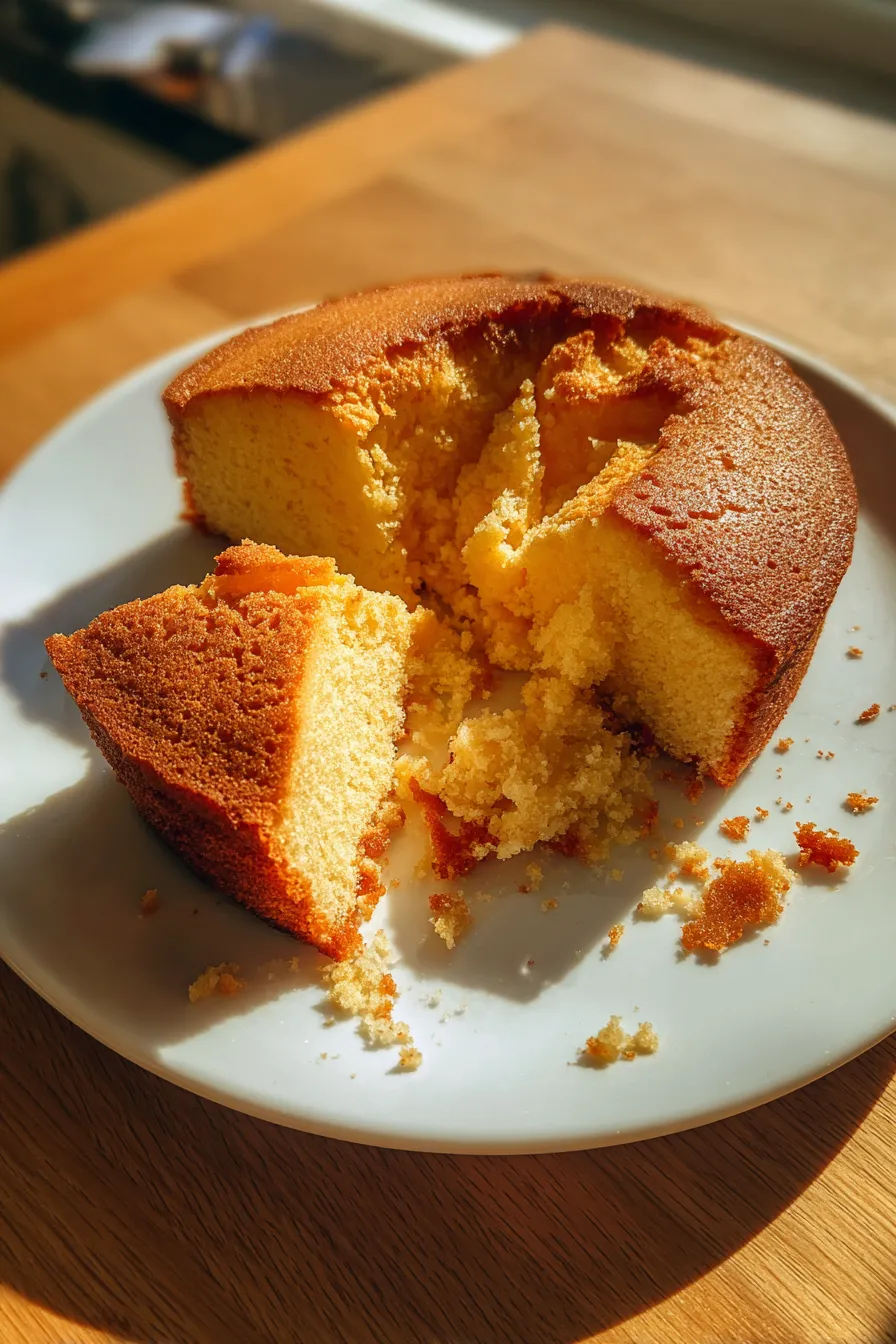 Why did my cake sink in the middle