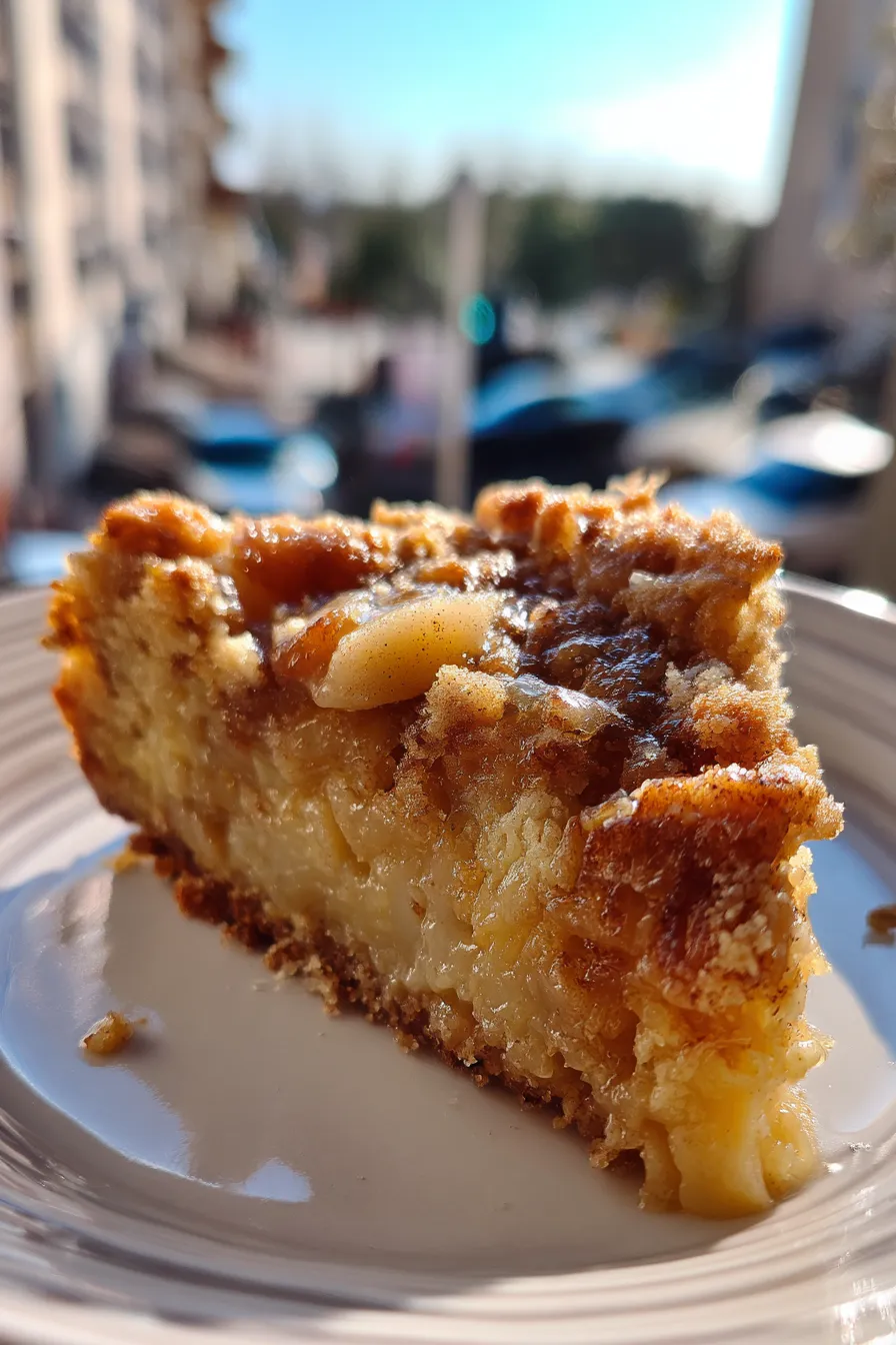 apple crumble cake