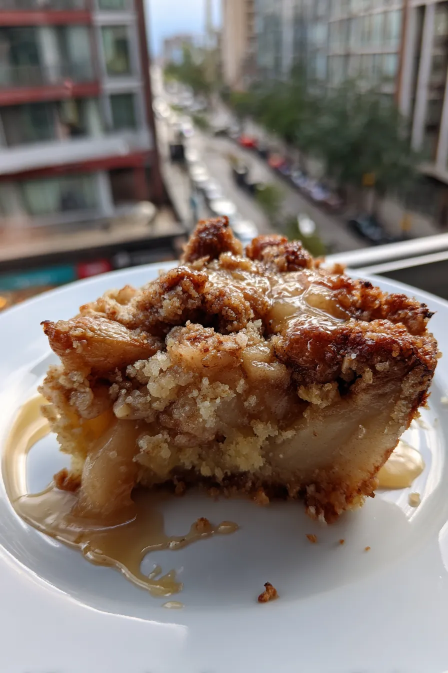 apple crumble cake