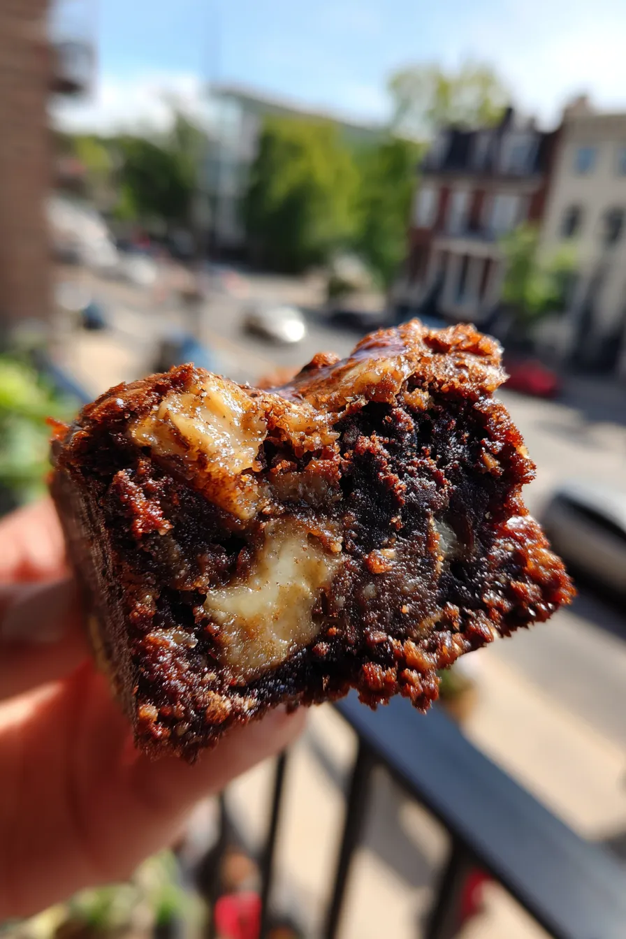 banana bread brownies