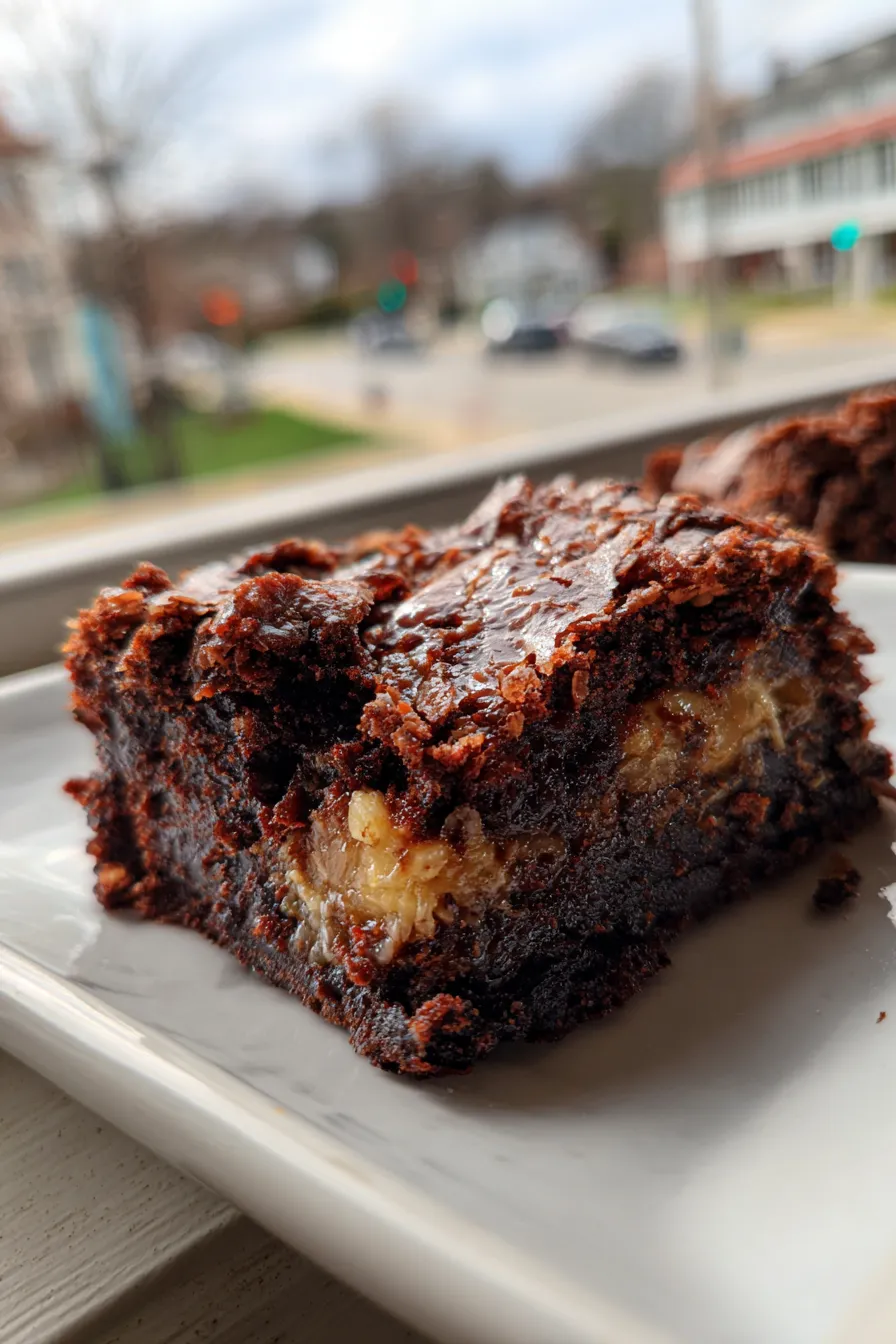 banana bread brownies