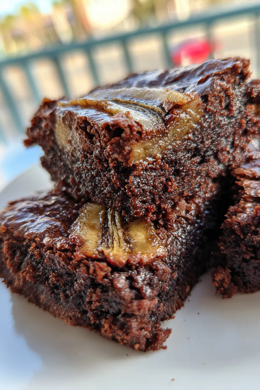 banana brownies