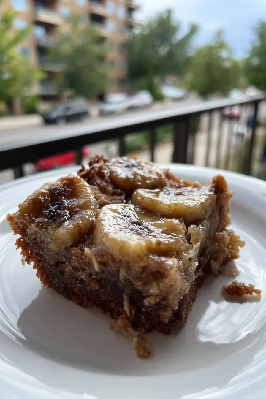 banana brownies