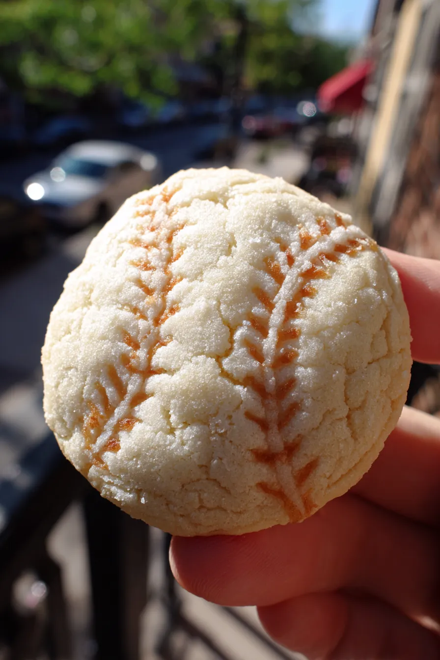 Baseball Sugar Cookies Easy Recipe for Game Day
