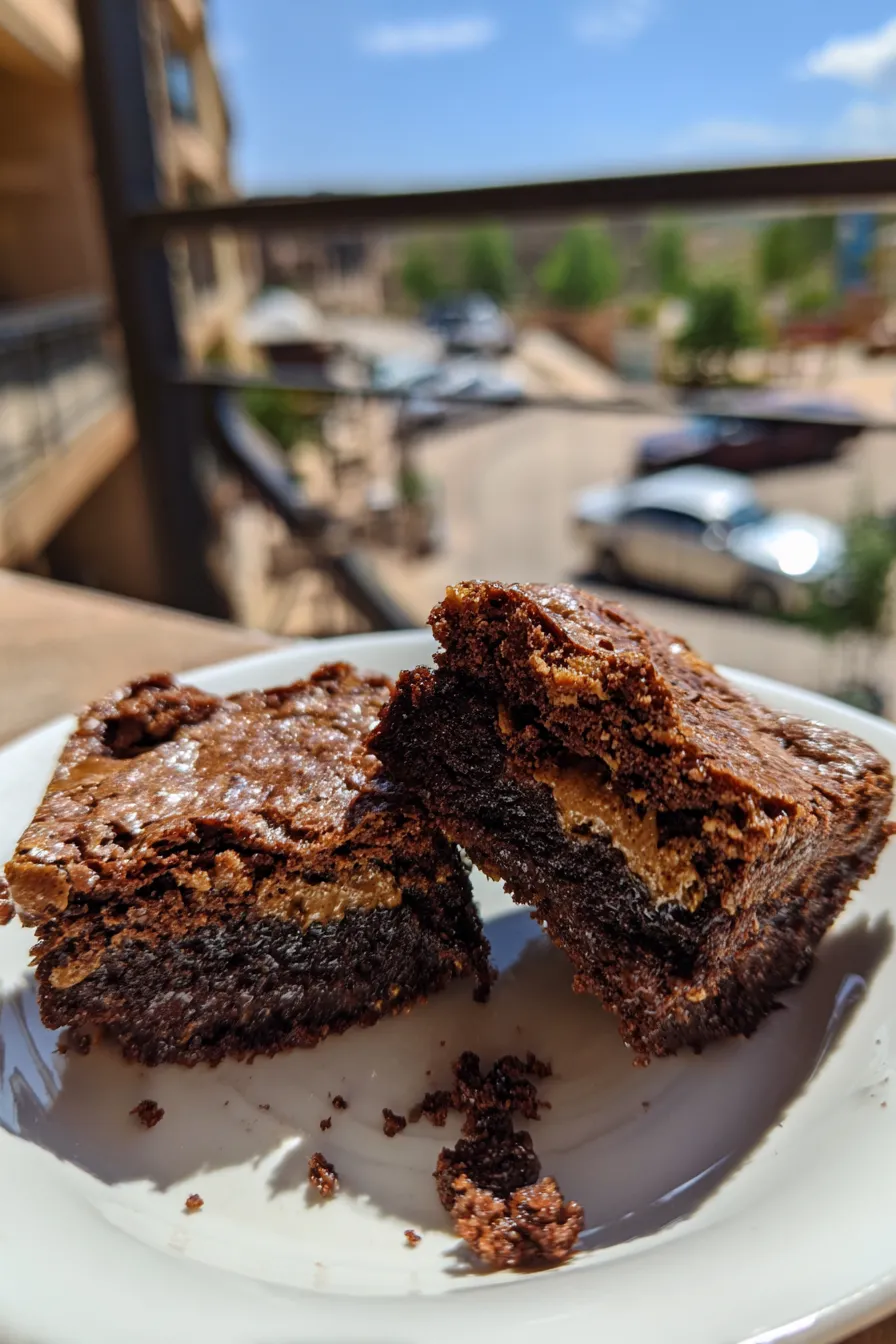 biscoff brownies