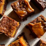caramel brownies