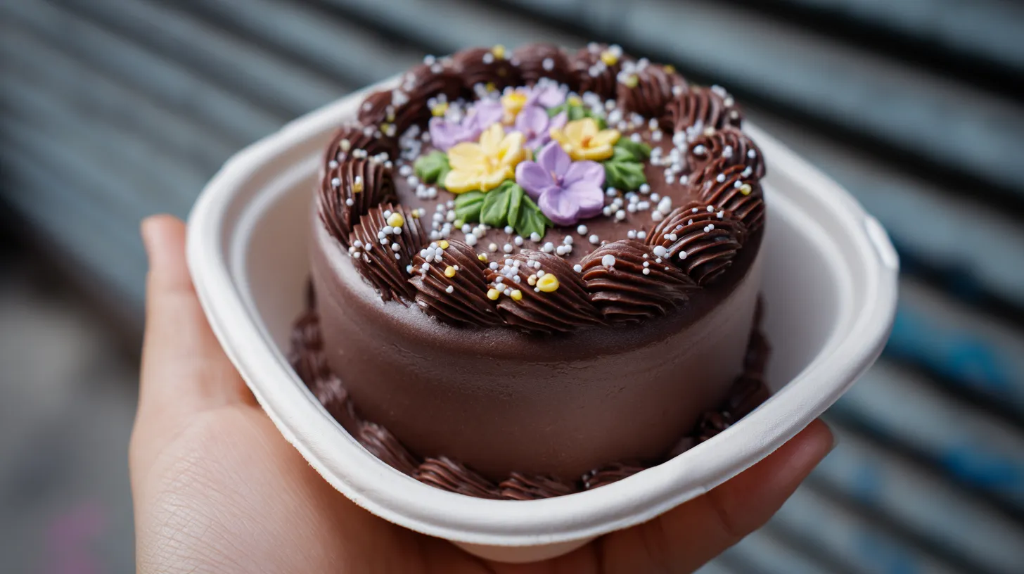 chocolate bento cake