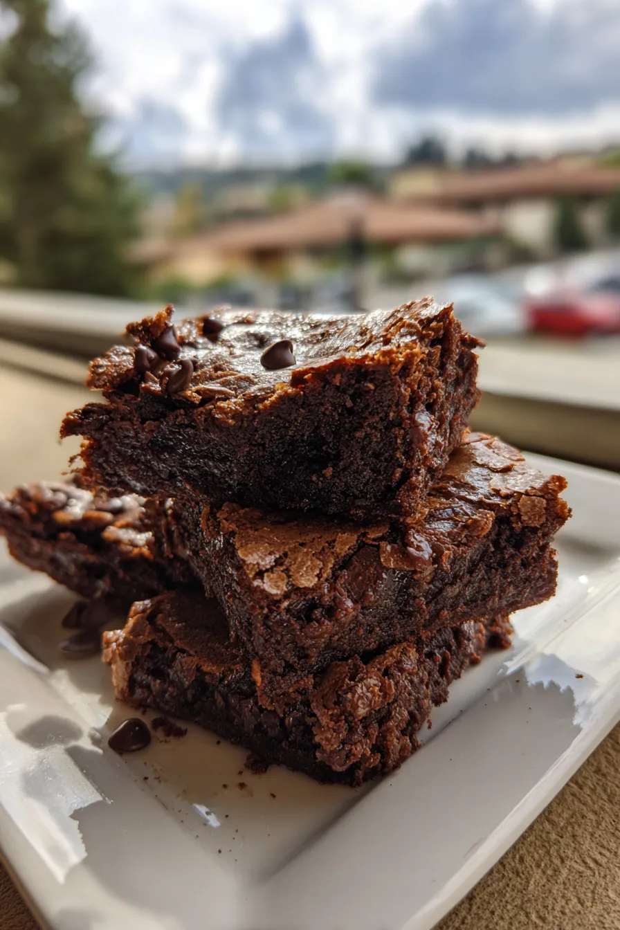 chocolate chip brownies