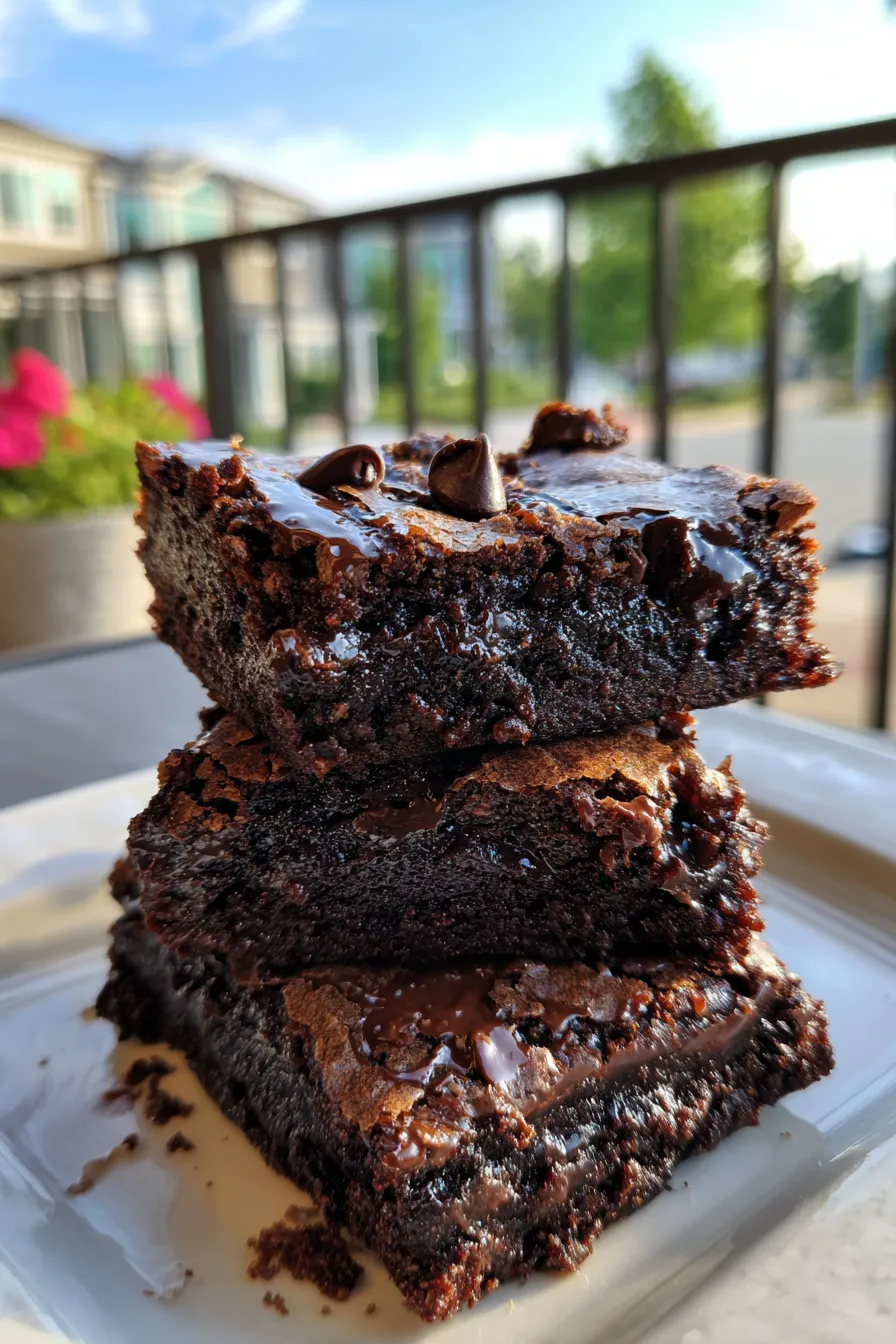 chocolate chip brownies
