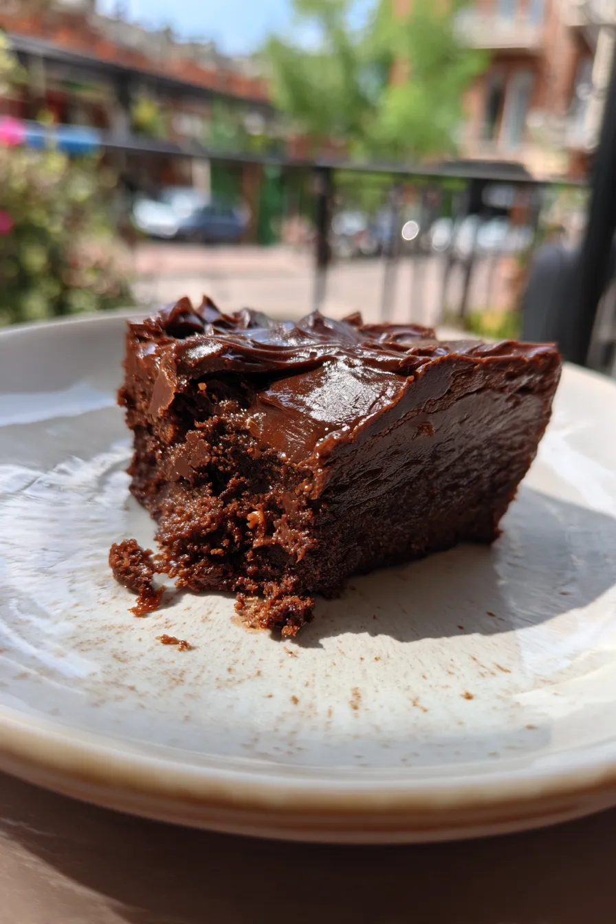 chocolate fudge cake