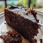 chocolate Mango cake