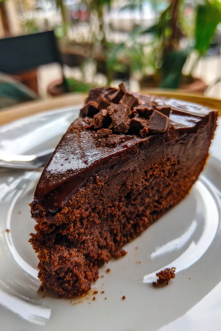 chocolate Mango cake