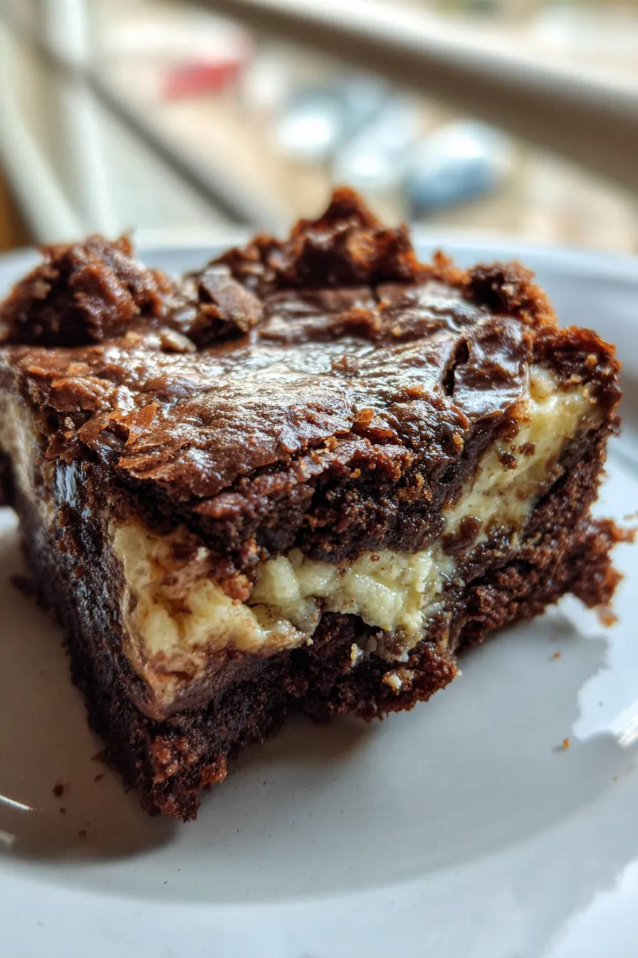cream cheese brownies