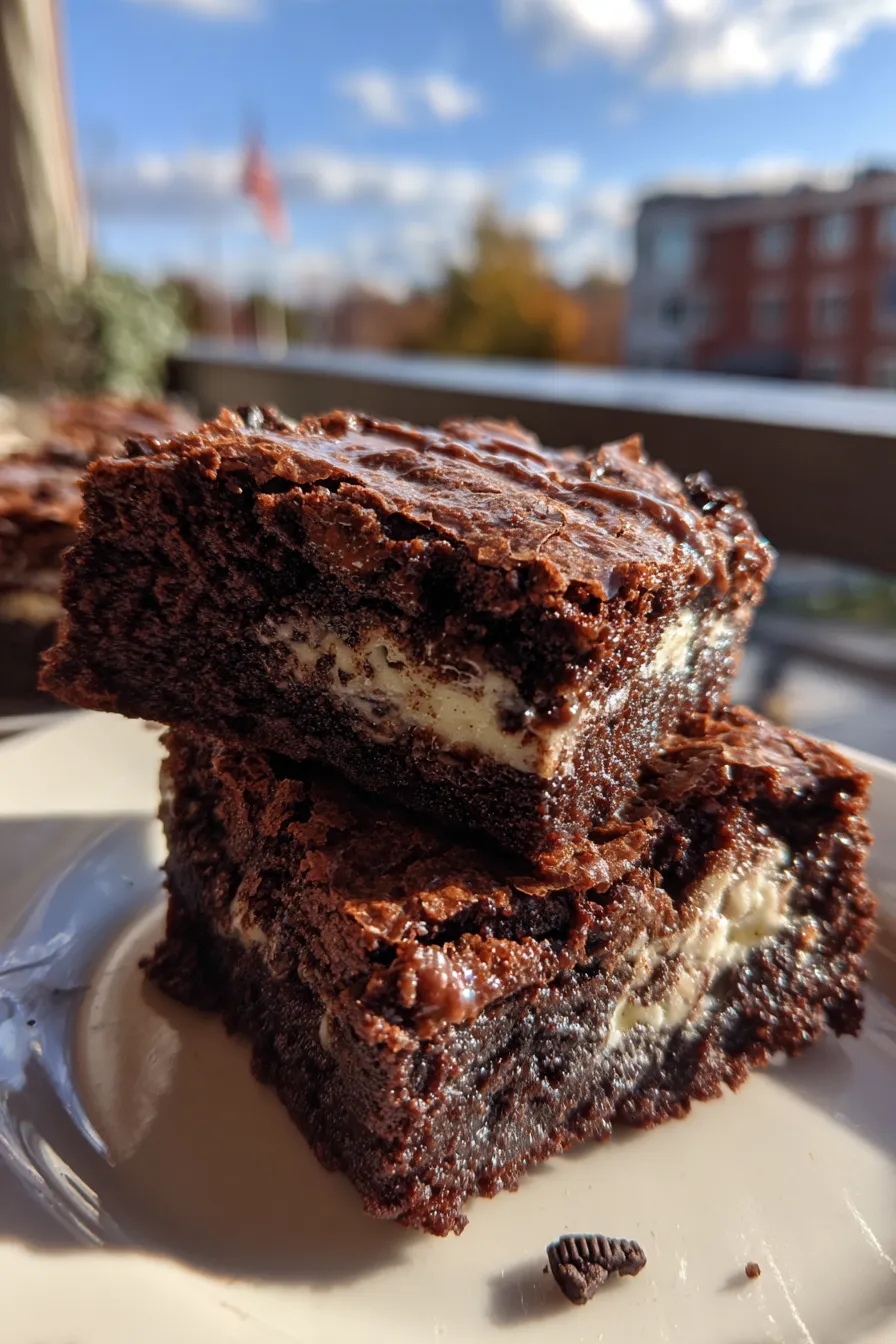 cream cheese brownies