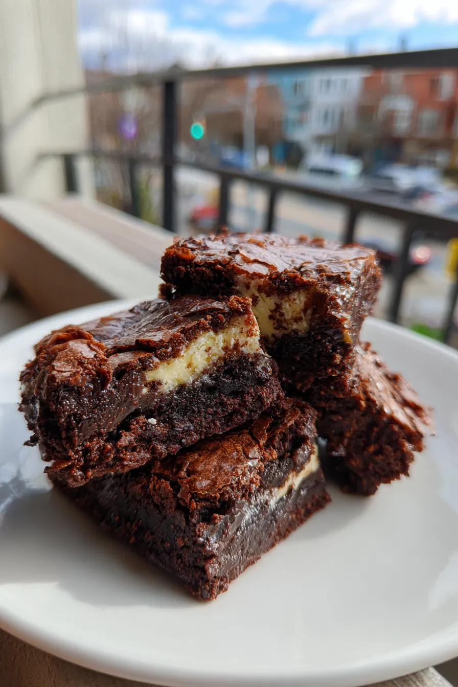cream cheese brownies