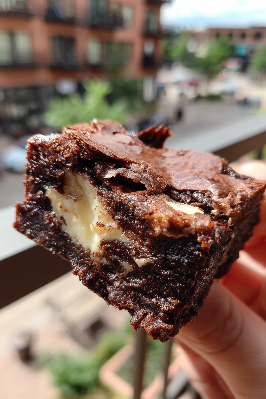 cream cheese brownies