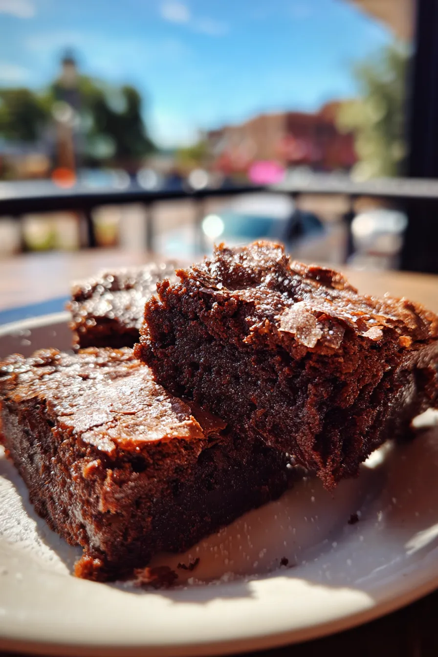date brownies