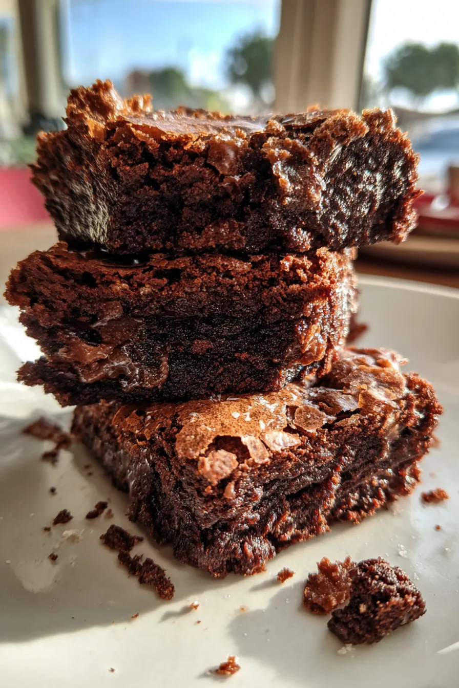 easter brownies