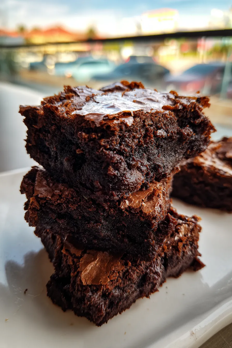 flourless brownies