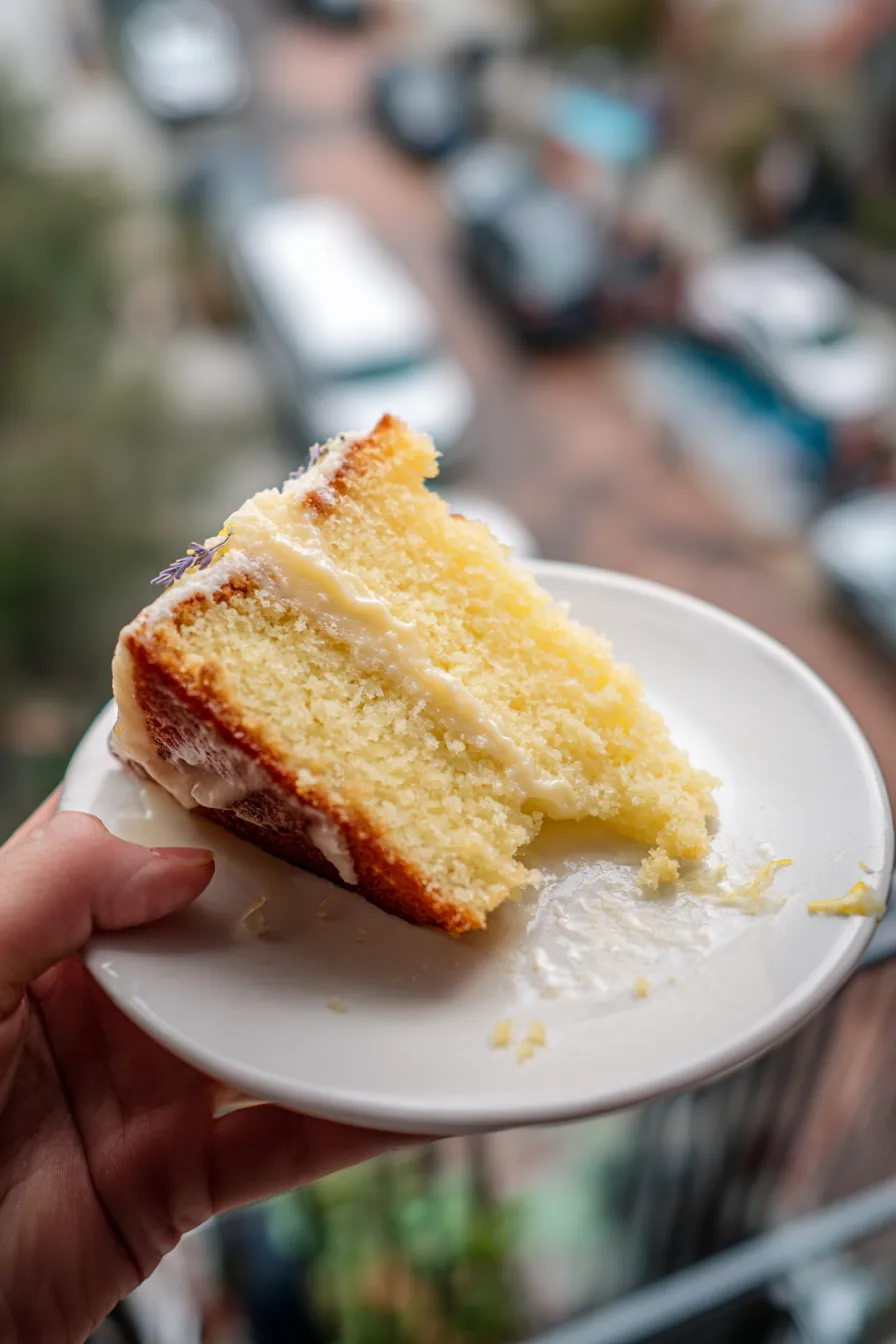 Lemon Lavender Cake Recipe