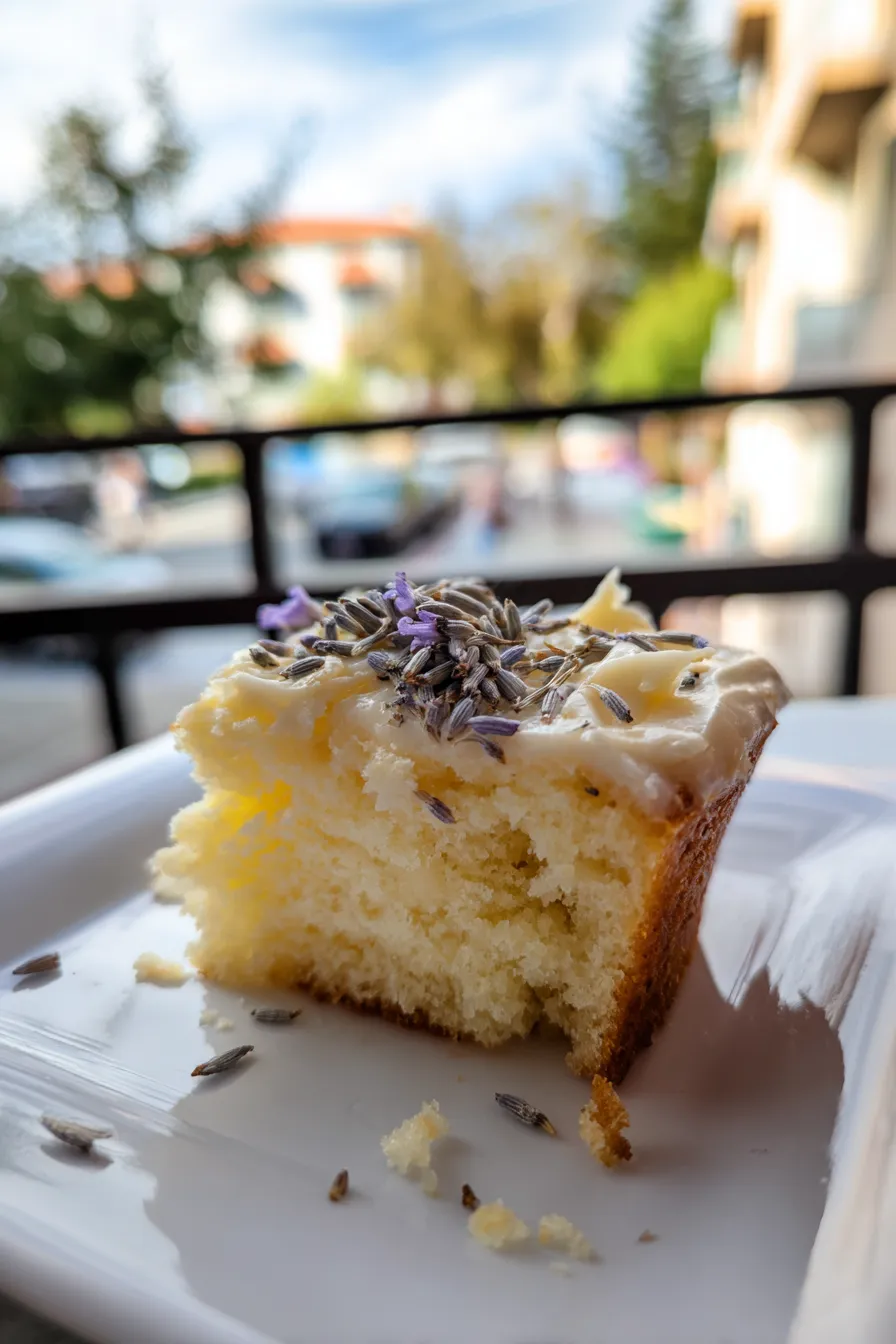 Lemon Lavender Cake Recipe